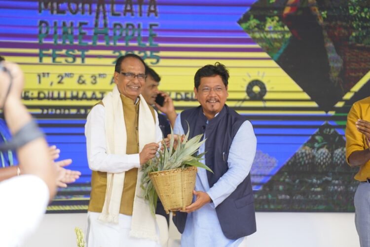 Shivraj Singh Chouhan, Hon’ble Union Agriculture and Rural Development Minister; in the presence of Shri Conrad K. Sangma, Hon’ble Chief Minister
