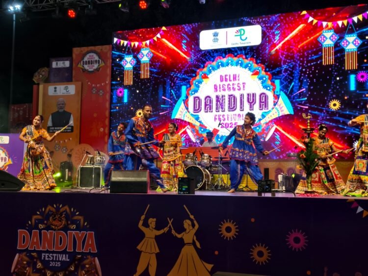 Delhi Tourism at Yamuna Sports Complex and Rugby Sports Ground Dandiya / Garba celebrations