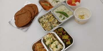 Air India Special Menu for Narati Fasting Passangers