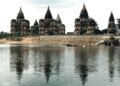 Orchha Chhatris on Betwa River