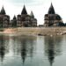 Orchha Chhatris on Betwa River